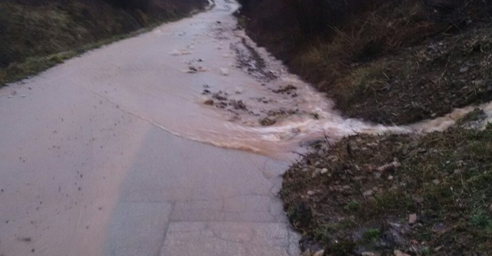Otklanjanje posljedica velike količine padavina na području općine Breza