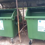 USPJEŠNO REALIZOVAN PROJEKAT:„UNAPREĐENJE KOMUNALNE INFRASTRUKTURE KROZ NABAVKU HDPE KONTEJNERA ZA KOMUNALNI OTPAD“ – NABAVLJENI NOVI KONTEJNERI ZA ČISTIJI OKOLIŠ